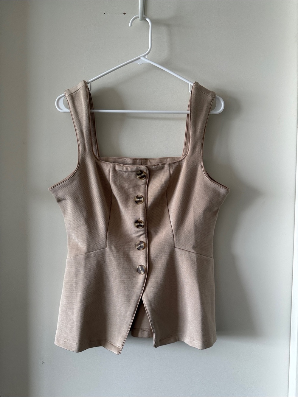 NWT Anthropologie Maeve Structured Long Line Vest - Picture 5 of 7